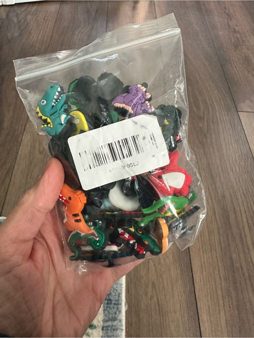 Assorted Colorful Dinosaur Crocs Charms - 25+ - Picture 2 of 2
